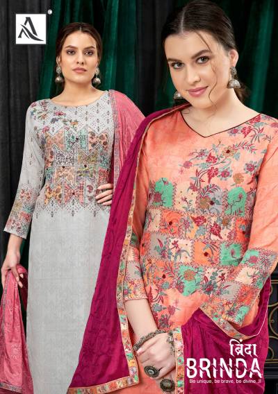 Brinda By Alok Suit Fancy Jam Cotton Salwar Kameez Collection